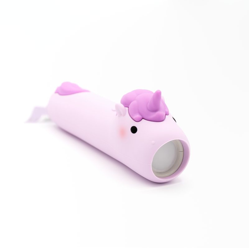 SILICONE FLASHLIGHT UNICORN