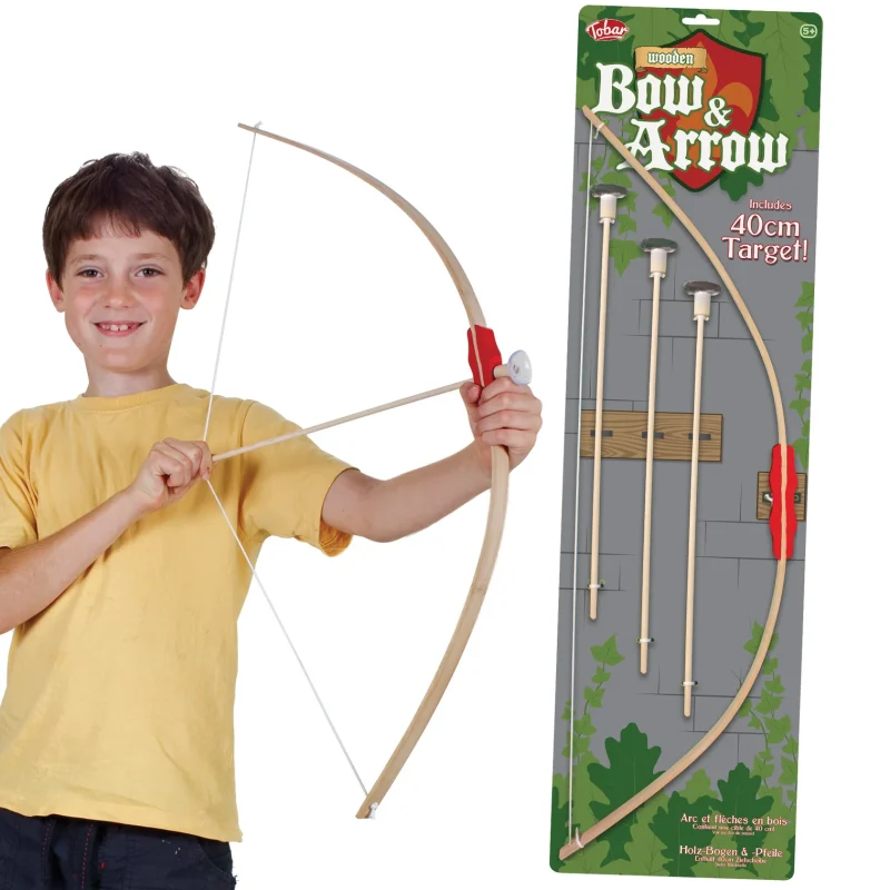 Arc et flèches en bois