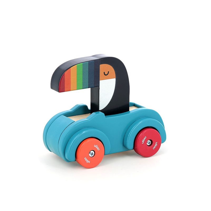 Voiture klaxon Le toucan - Andy Westface