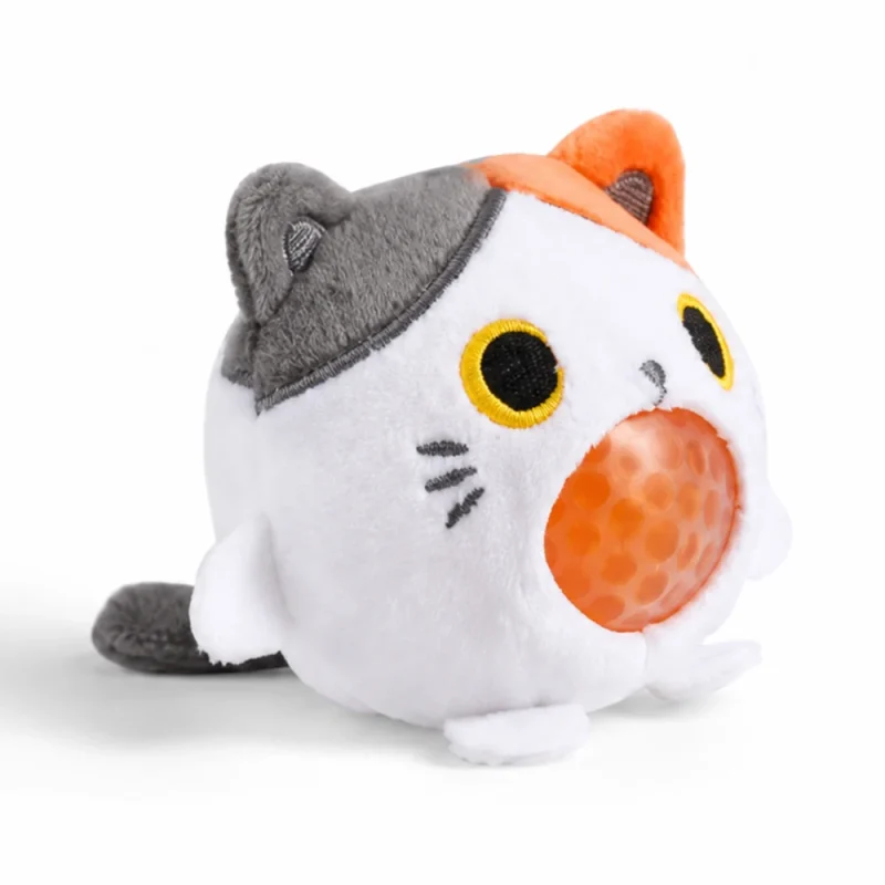 BALLE SQUISHY CHAT ORANGE