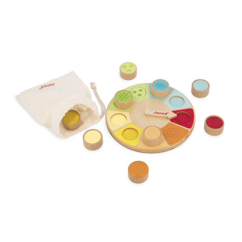 SENSORIEL - ROUE MEMO TOUCHE ET TROUVE