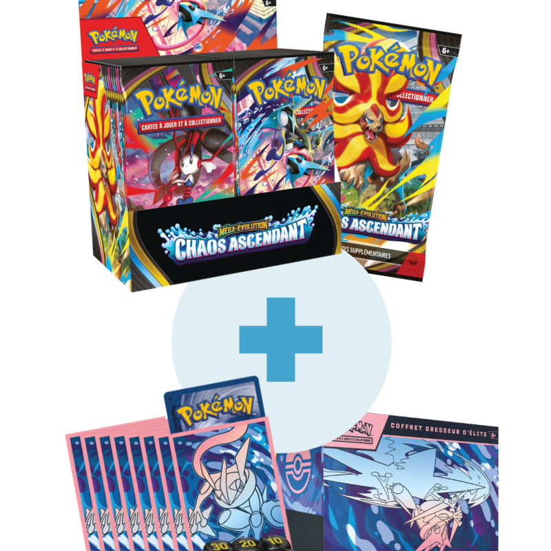 PACK ME04  _Chaos Ascendant  : DISPLAY + ETB