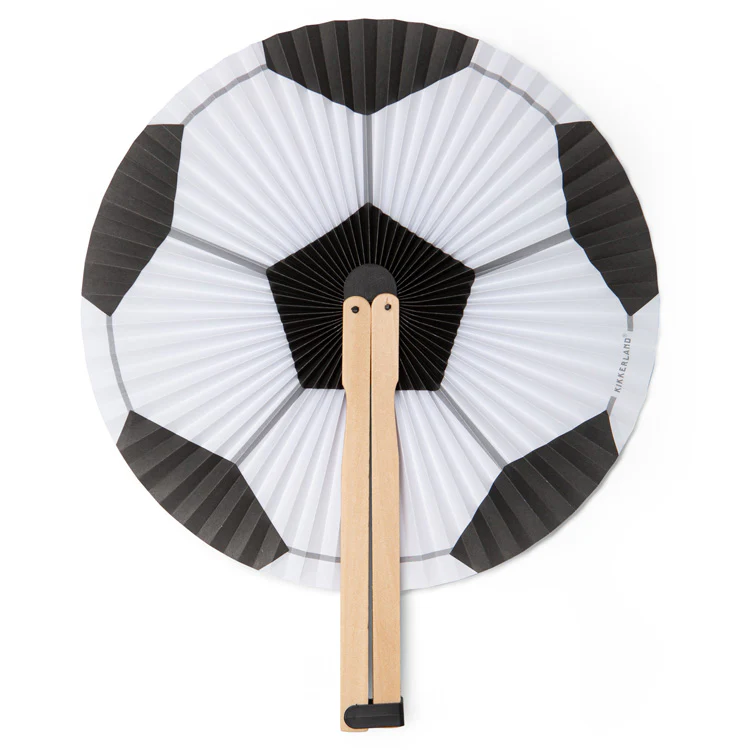 EVENTAIL EN PAPIER BALLON DE FOOT