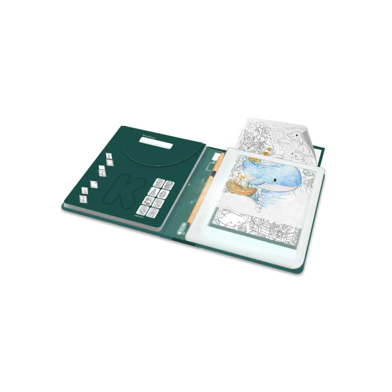 TABLETTE LUMINEUSE AVEC DESSIN A DECALQUER - MELI MELO
