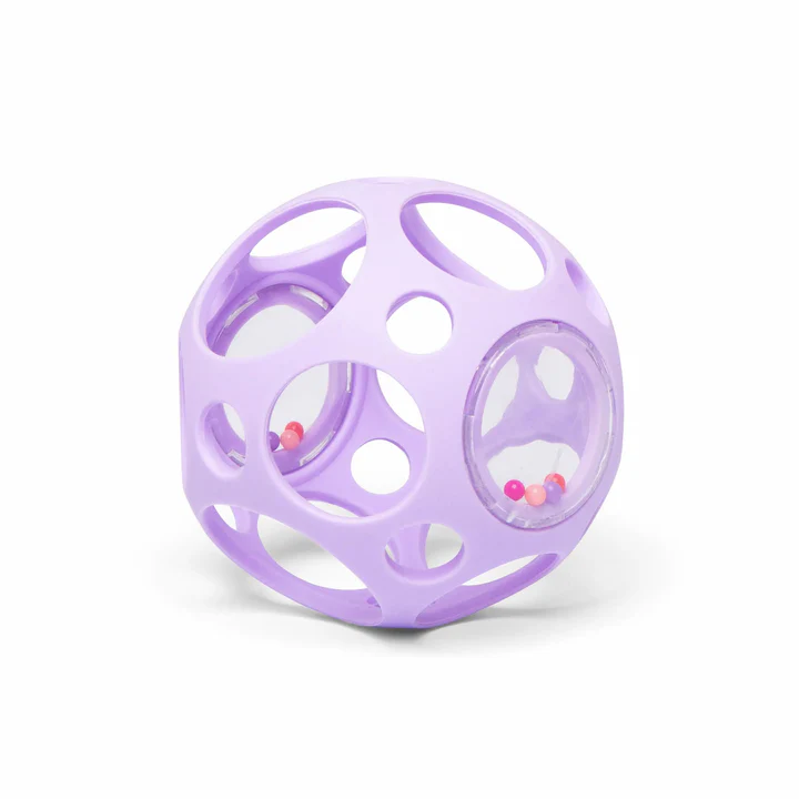 LITTLE L - BALLE HOCHET SENSORIELLE VIOLETTE