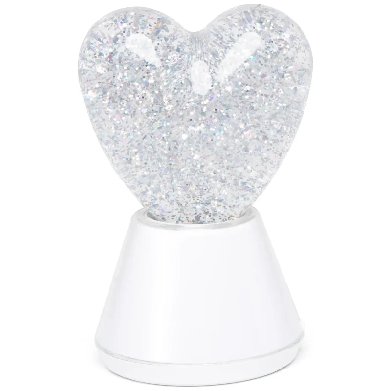 LITTLE L - LAMPE COEUR A PAILLETTES