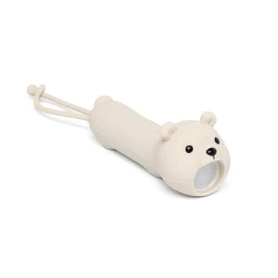 LITTLE L - LAMPE DE POCHE EN SILICONE OURS