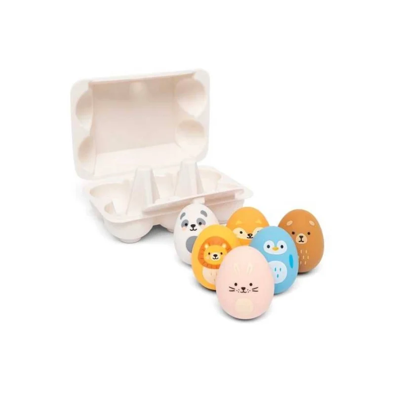 LITTLE L - OEUFS HOCHETS SENSORIELS EN SILICONE