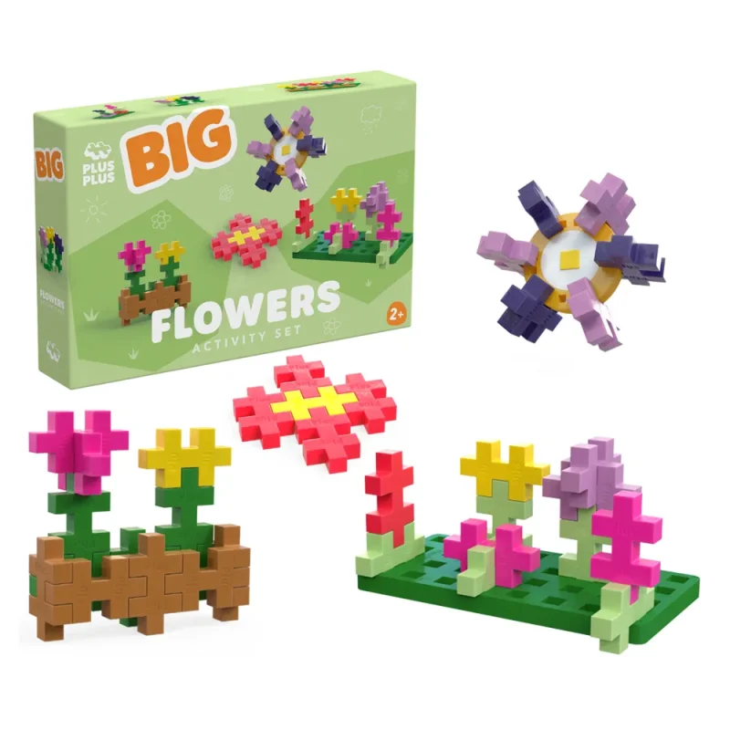 PLUS PLUS - SET ACTIVITE FLEURS (40 PCS)