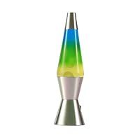 LAMPE À LAVE LED ARGENT