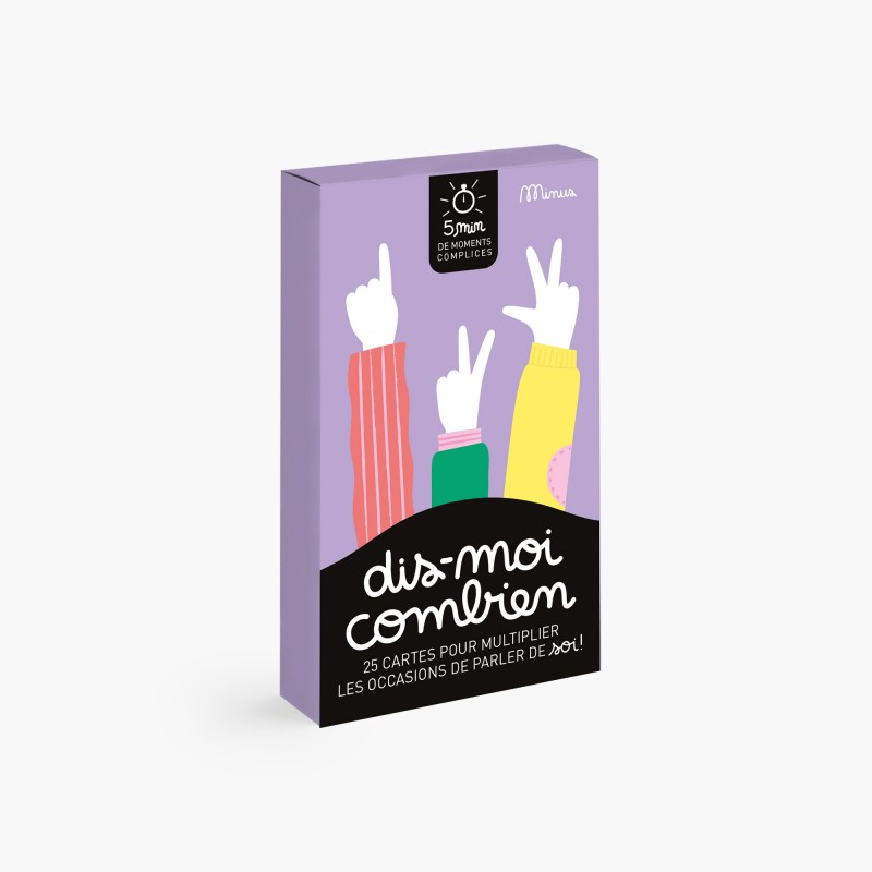 DIS MOI COMBIEN - 25 cartes pour multiplier les occasions de parler de soi