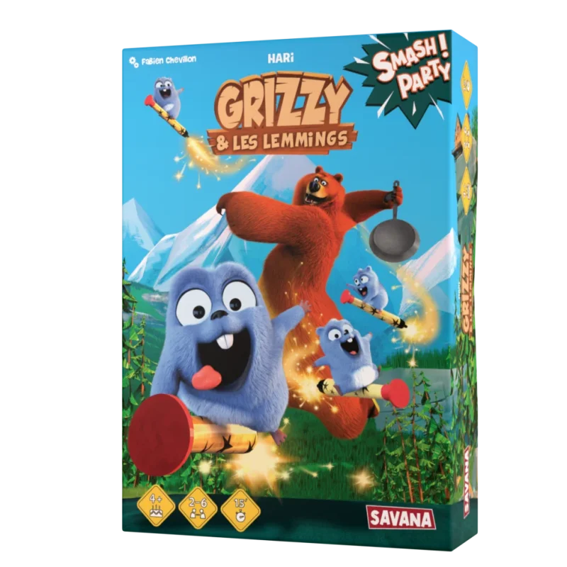 GRIZZY ET LES LEMMINGS - Smash Party