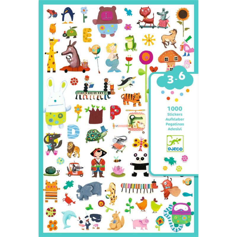 1000 stickers pour les petits