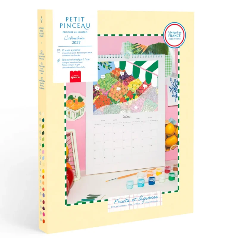 Calendrier à Peindre Edition 2027 - Petit Pinceau