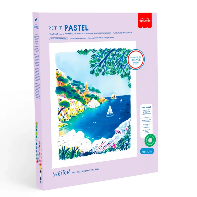 Coffret pastel au numéro Petit Pastel - Sugiton