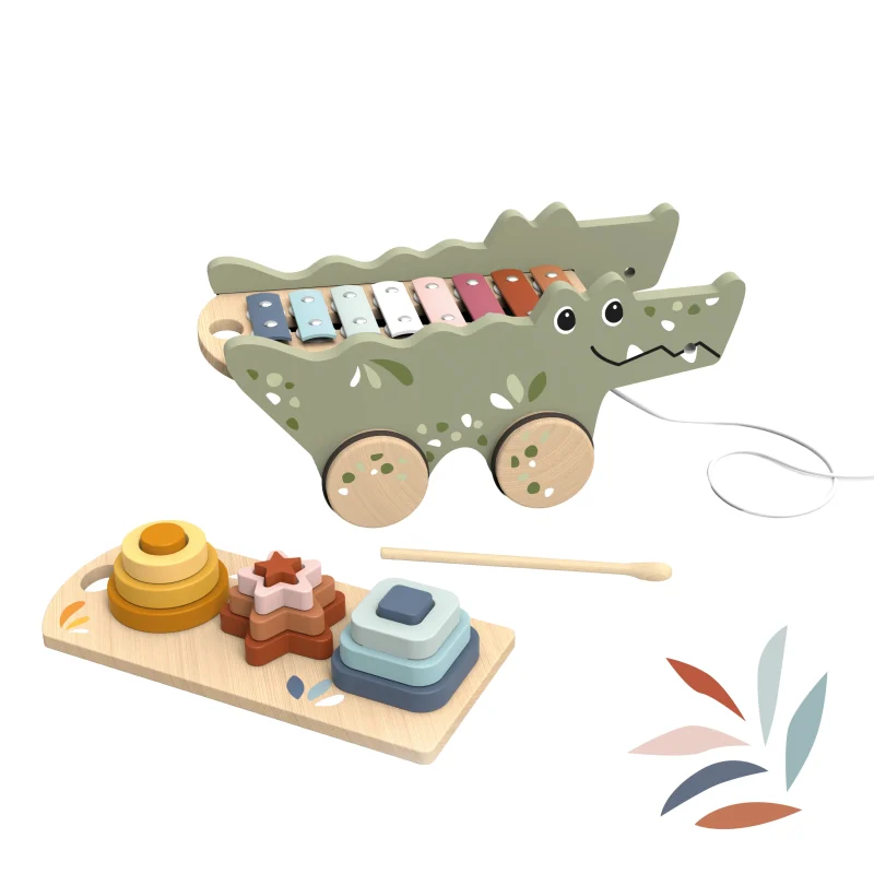 Croco Musical Multi-Activites a tirer