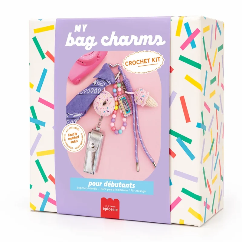 Kit DIY Crochet Bag Charms - Pop Mood