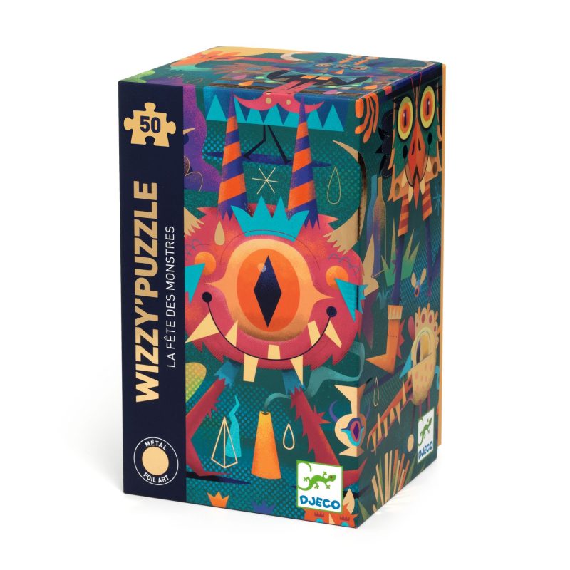 Puzzle Wizzy La fête des monstres - 50 PCS