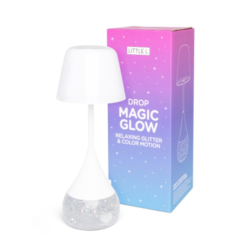 Lampe a paillettes Goutte magique