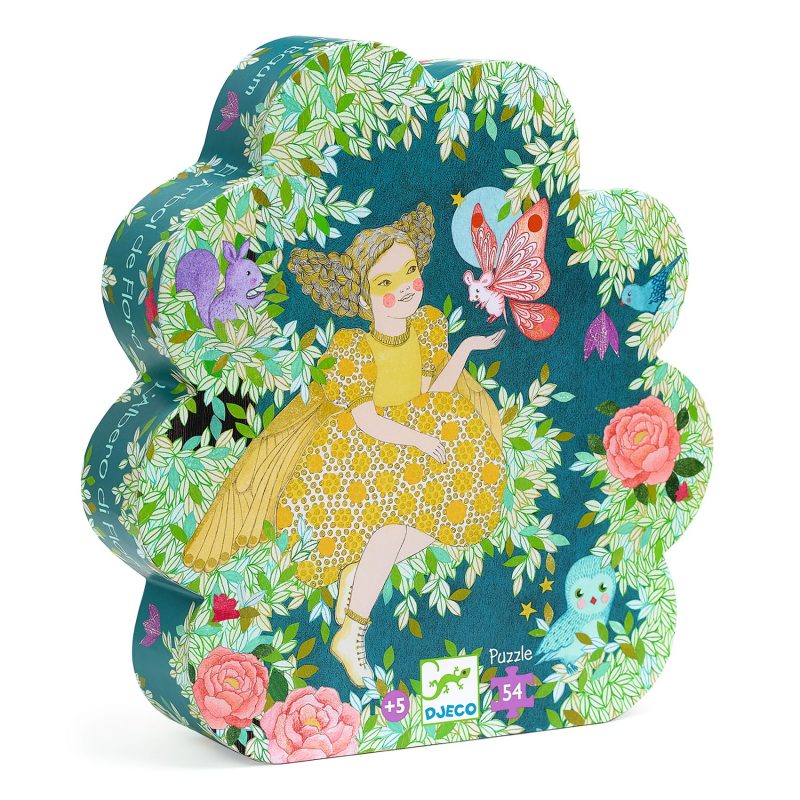 Puzzle silhouette L'arbre de Flora - 54 PCS